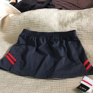 Never worn dark Gray LBH Tennis Skirt XL
